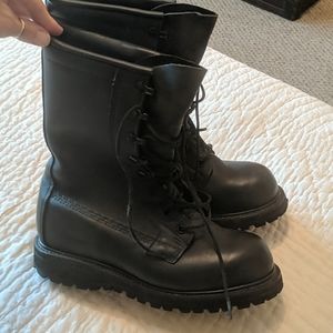 Vintage Military Spec insulated combat boots